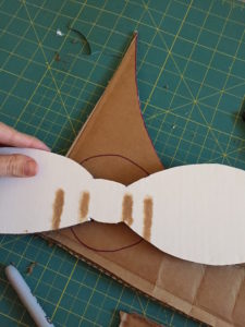 How to make a wearable cardboard airplane