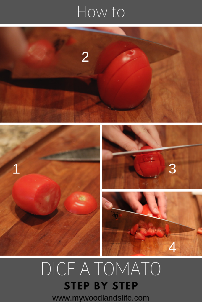 how to dice a tomato for pico de gallo