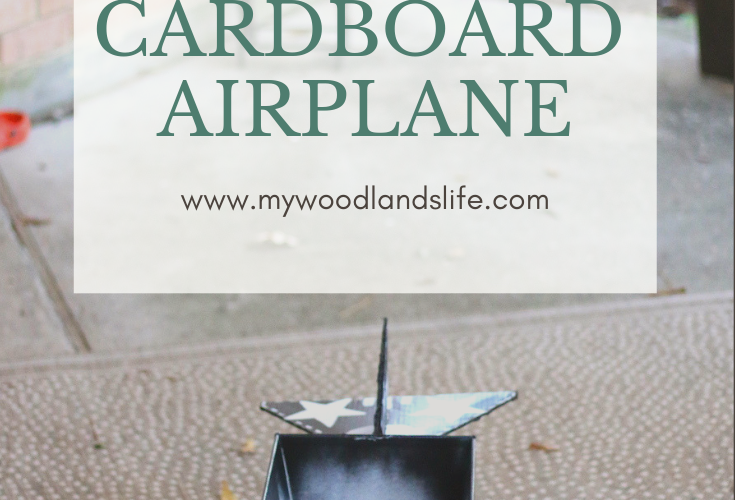 How to make a wearable cardboard airplane for kids