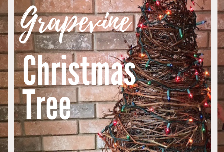 DIY Grapevine Christmas Trees