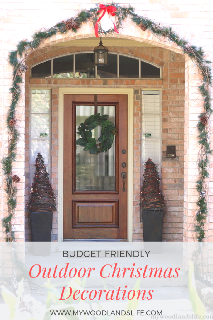 Budget-friendly outdoor christmas decorations