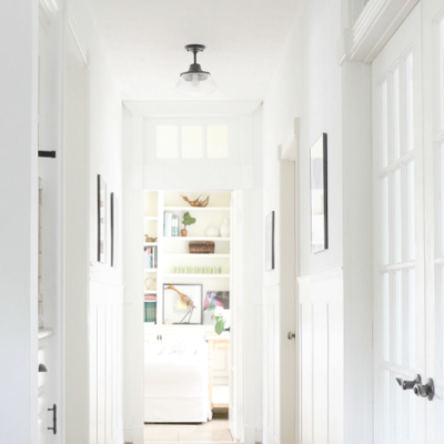 A Modern Traditional Entryway Update