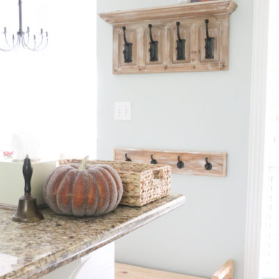 A touch of fall and Halloween decor