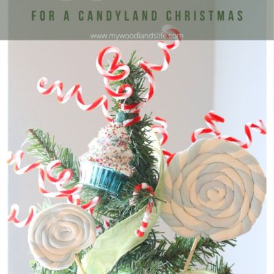 DIY Lollipop Decorations for a Candyland Christmas
