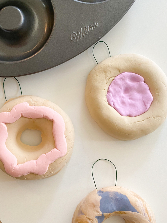 How to make a donut ornament or decoration for a Candyland Christmas tree